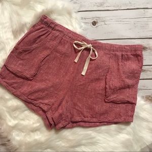 Anthropologie Shorts - Anthropologie Mermaid Linen casual Shorts Size L Anthropologie Shorts - Anthropologie Mermaid Linen casual Shorts Size L
